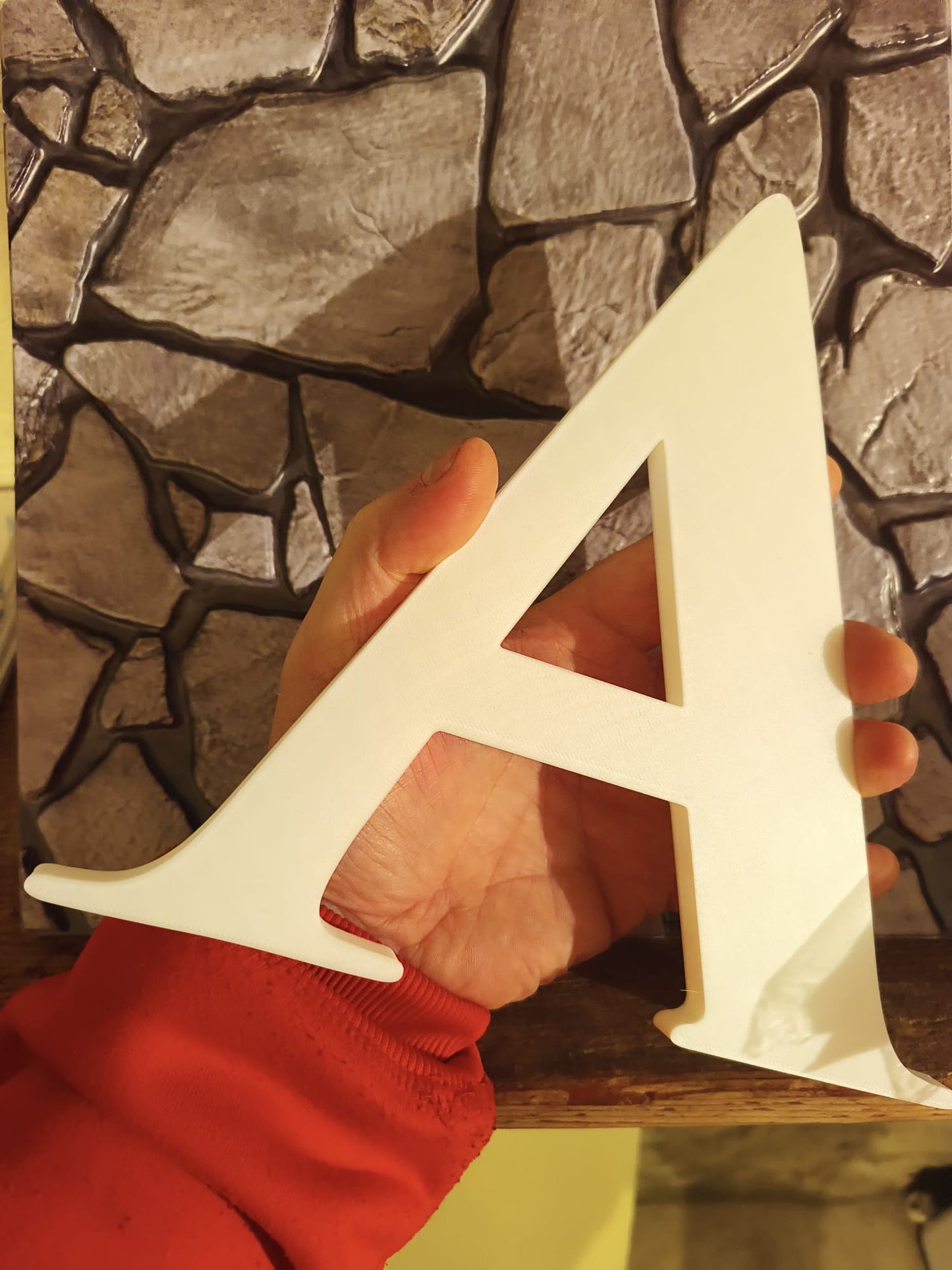 Lettere 3D personalizzate da parete