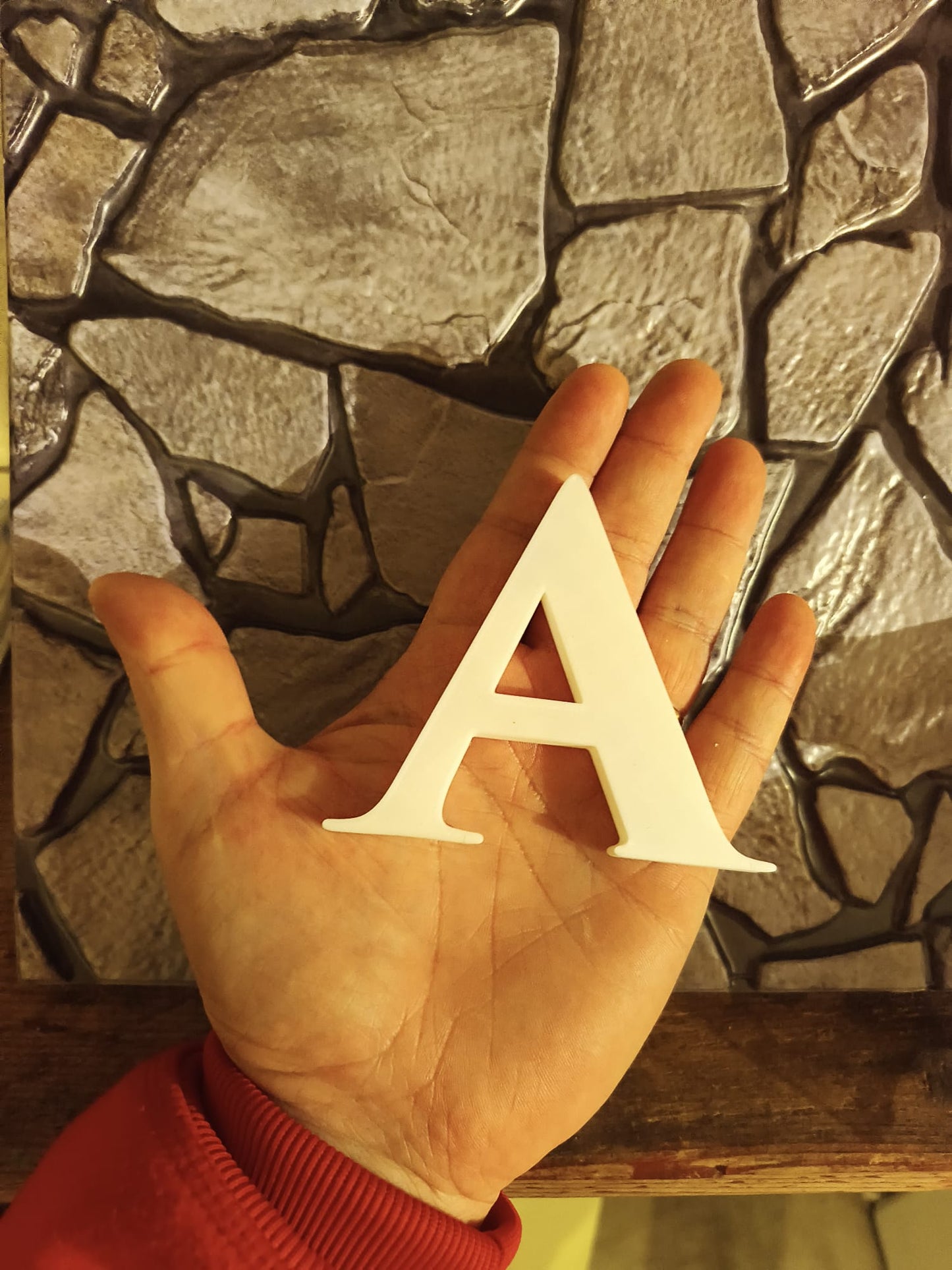 Lettere 3D personalizzate da parete