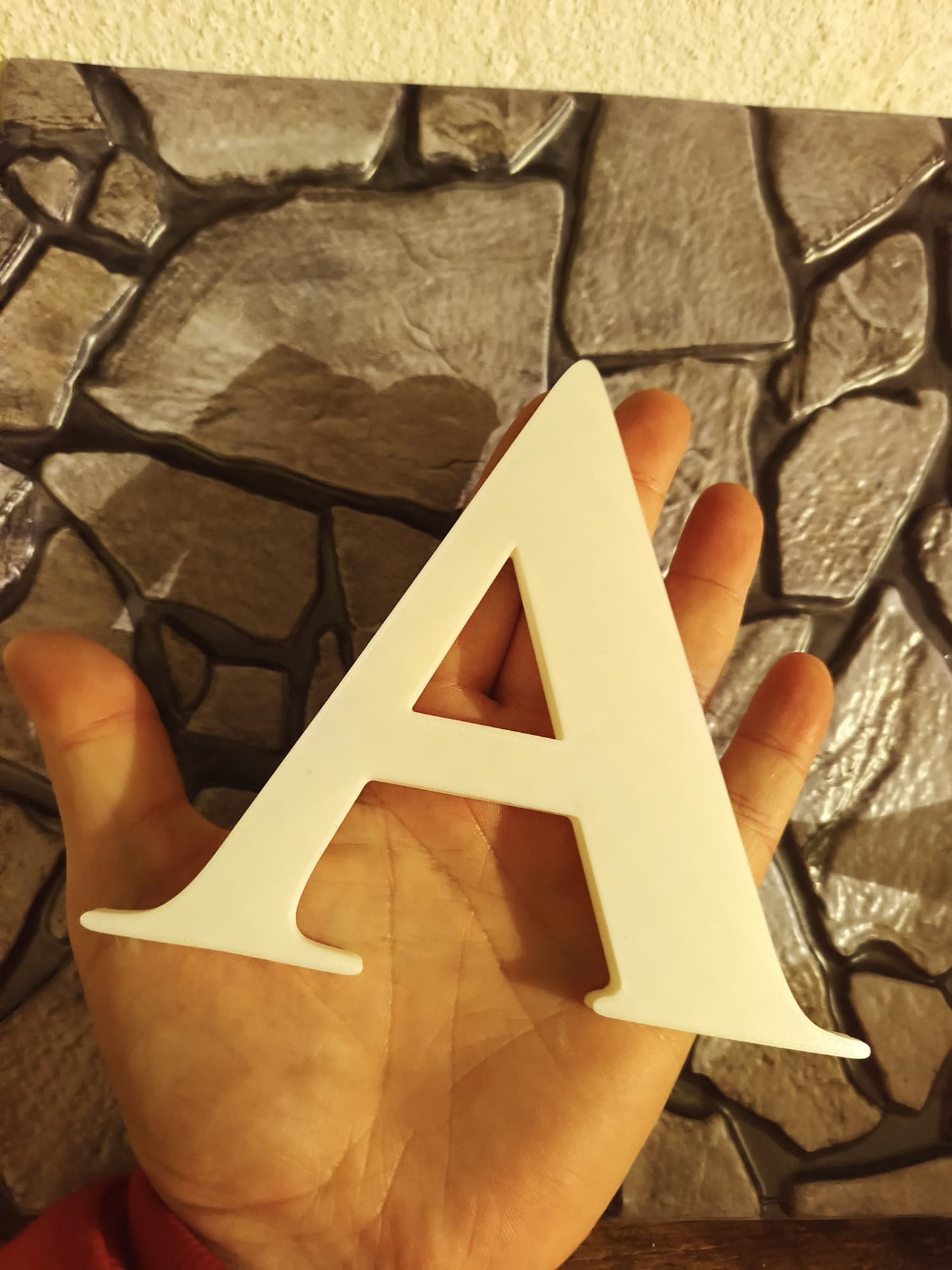 Lettere 3D personalizzate da parete