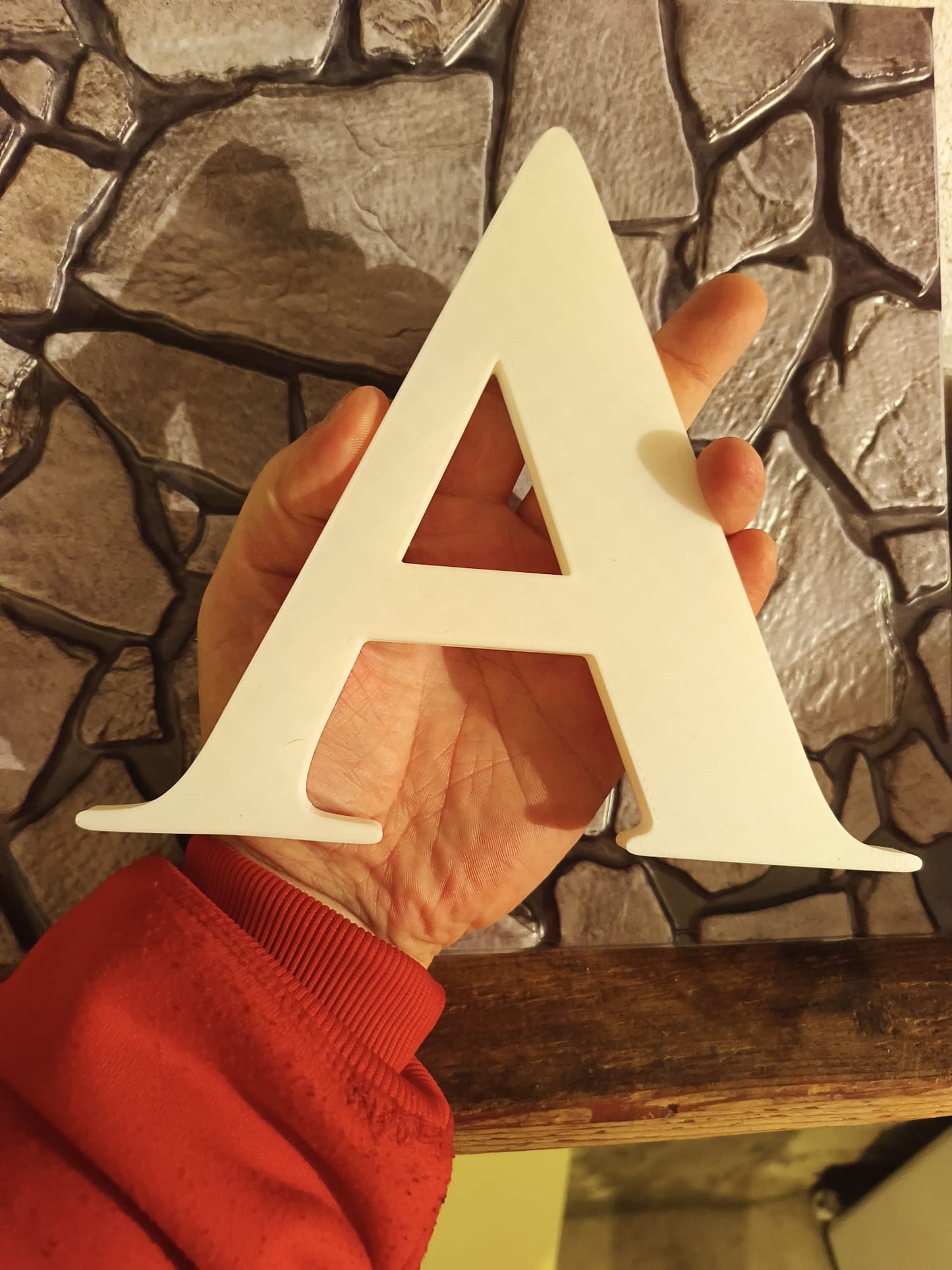 Lettere 3D personalizzate da parete