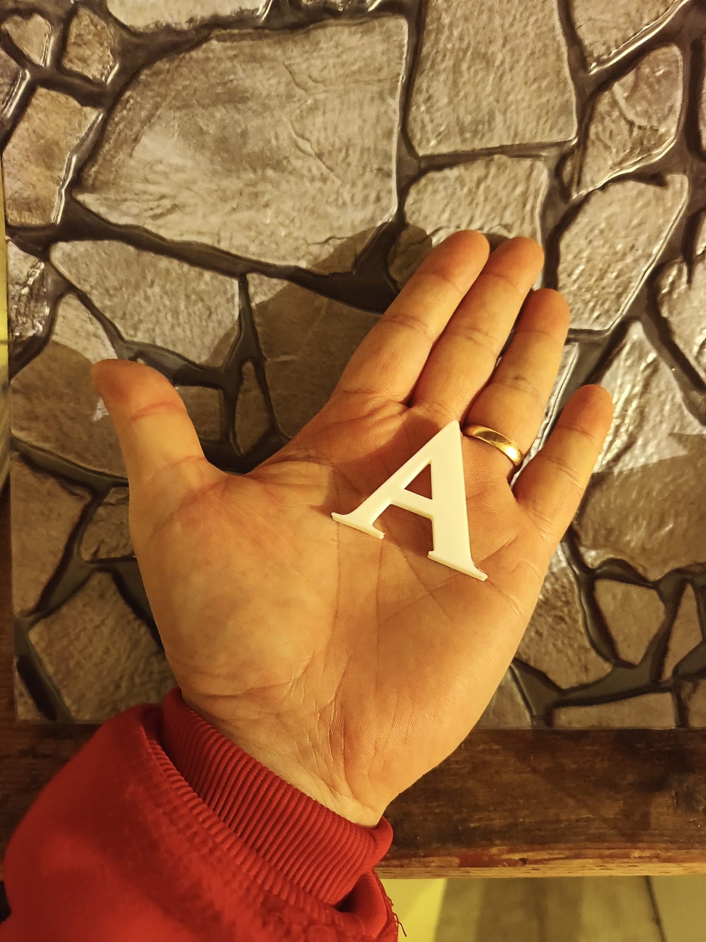 Lettere 3D personalizzate da parete